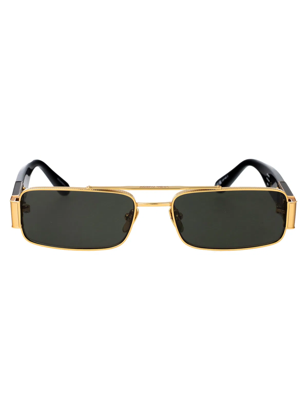 Linda Farrow Yellowgold/Black/Grey Titanium Sunglasse