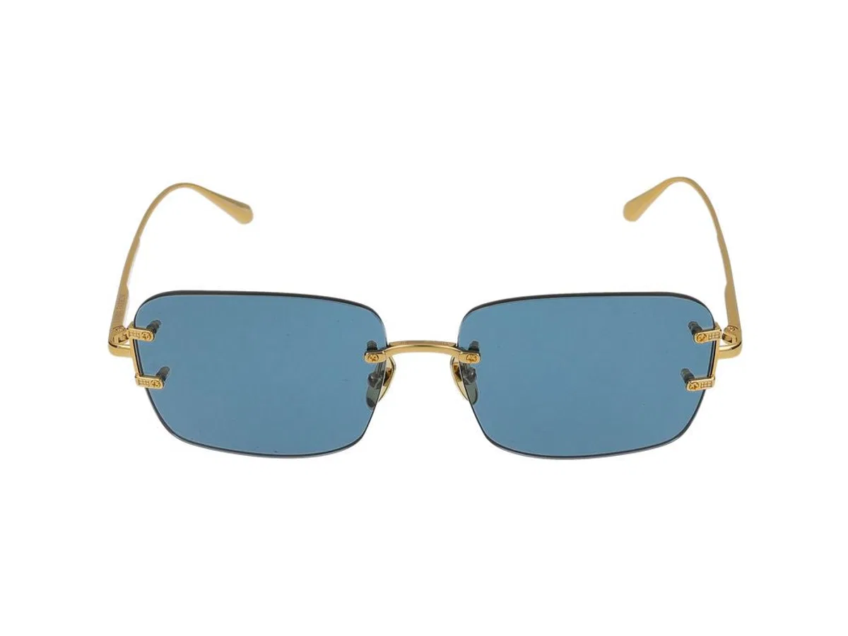 Linda Farrow Sunglasses Lfl1476 Sasha C2 Yellow Gold/