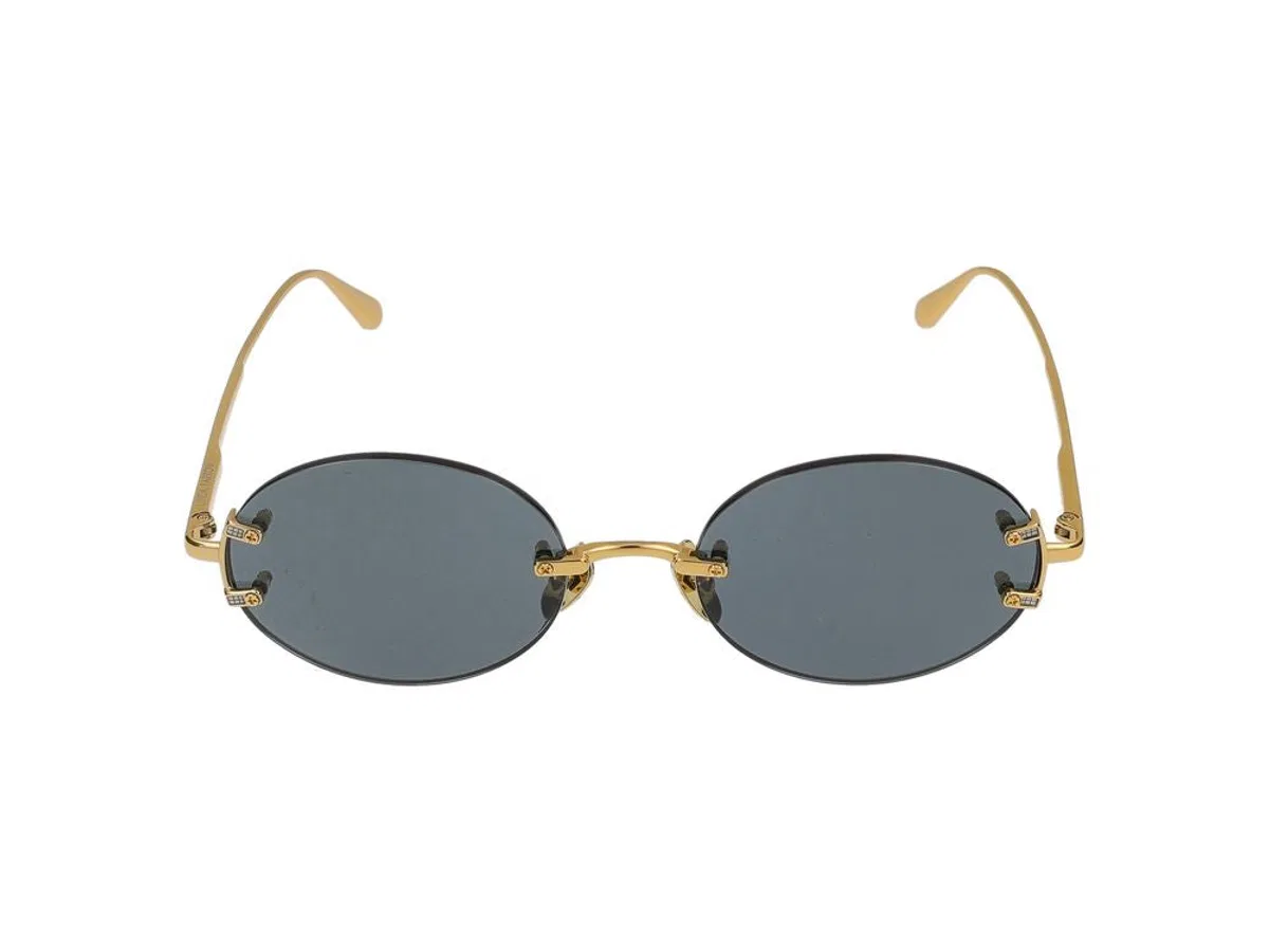 Linda Farrow Sunglasses Lfl1544 Stella C6 Yellow Gold