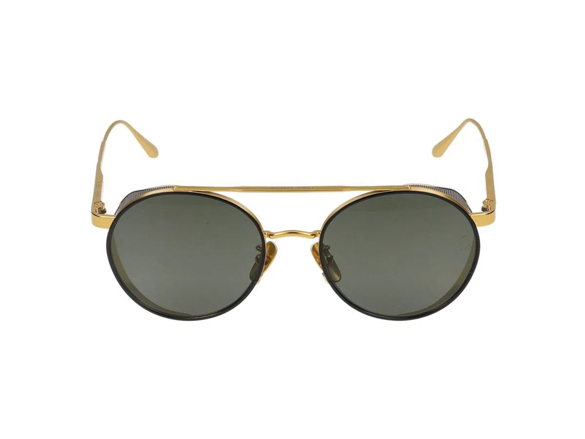 Linda Farrow Sunglasses Lfl1549 Conor C1 Yellow Gold/