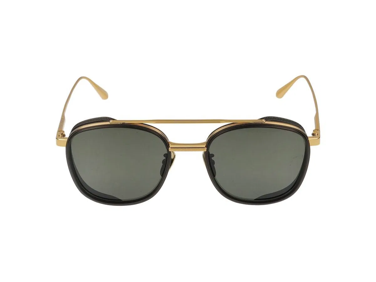 Linda Farrow Sunglasses Lfl1558 Varo C1 Yellow Gold/L