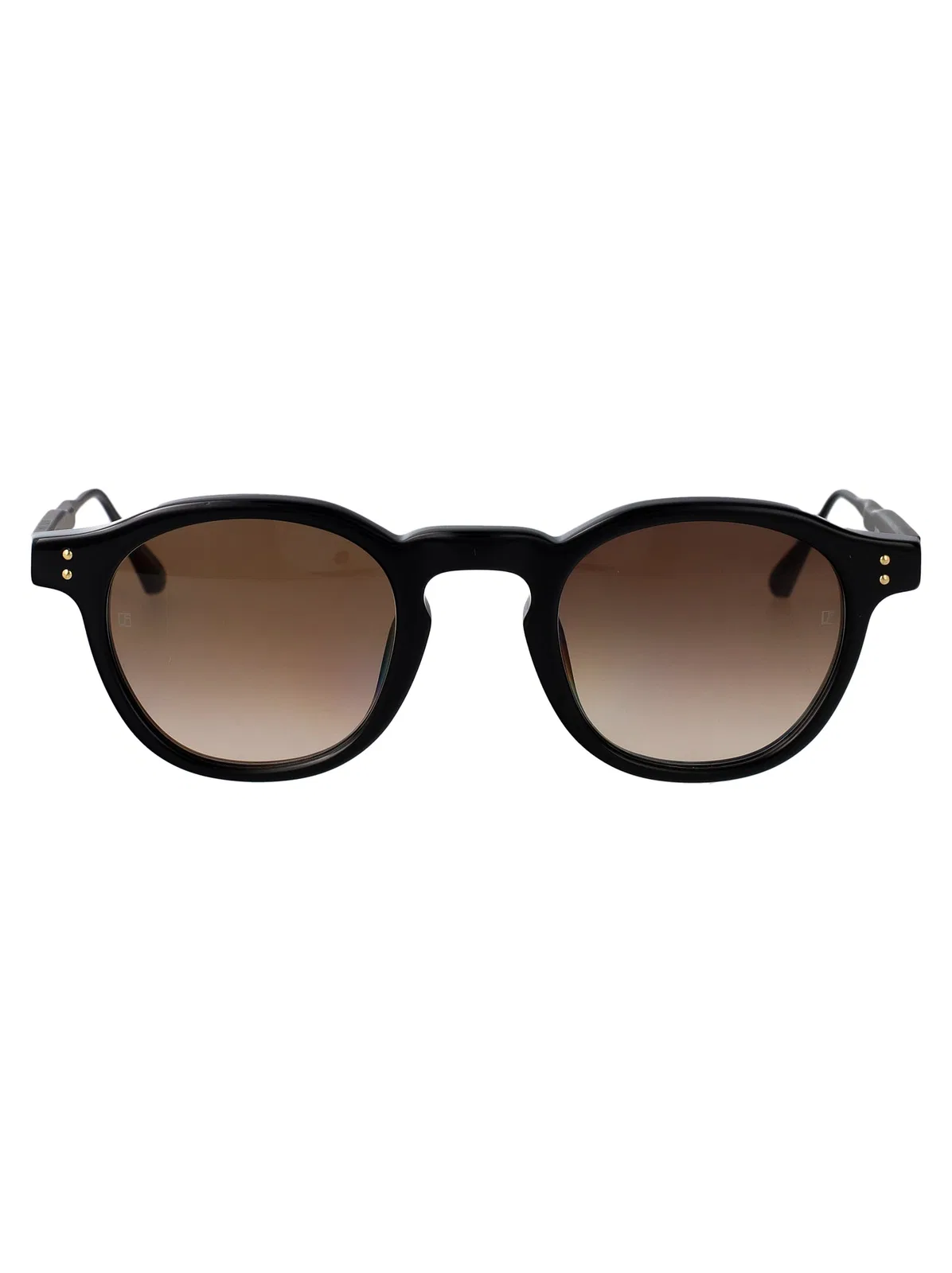 Linda Farrow Black/ Nickel/ Yellow Gold/ Mocha Grad A