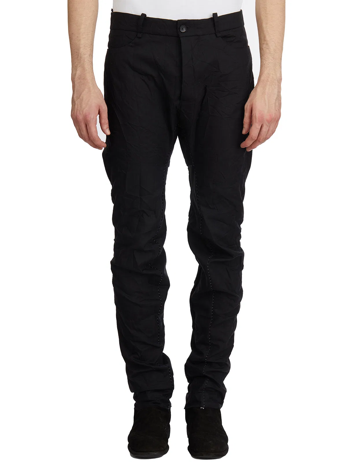 Masnada Slim Cotton Trousers