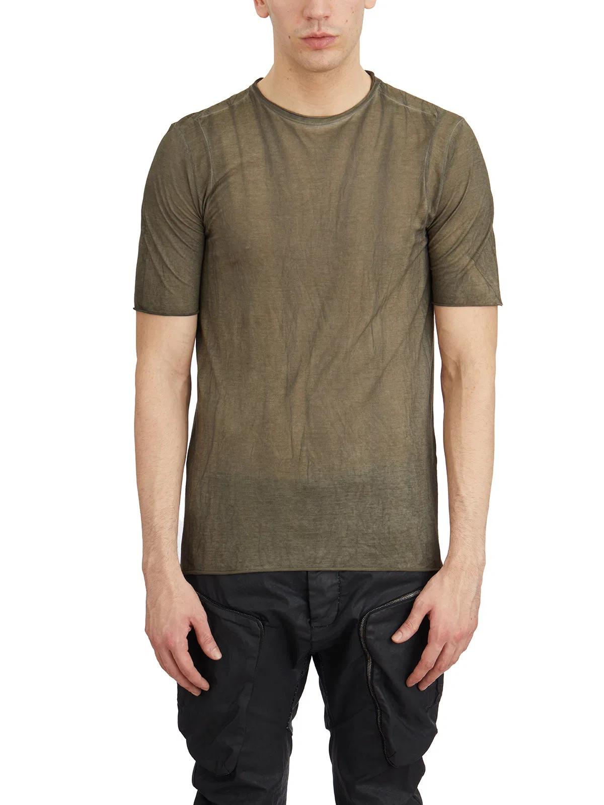 Masnada Streaky Crew Neck T Shirt