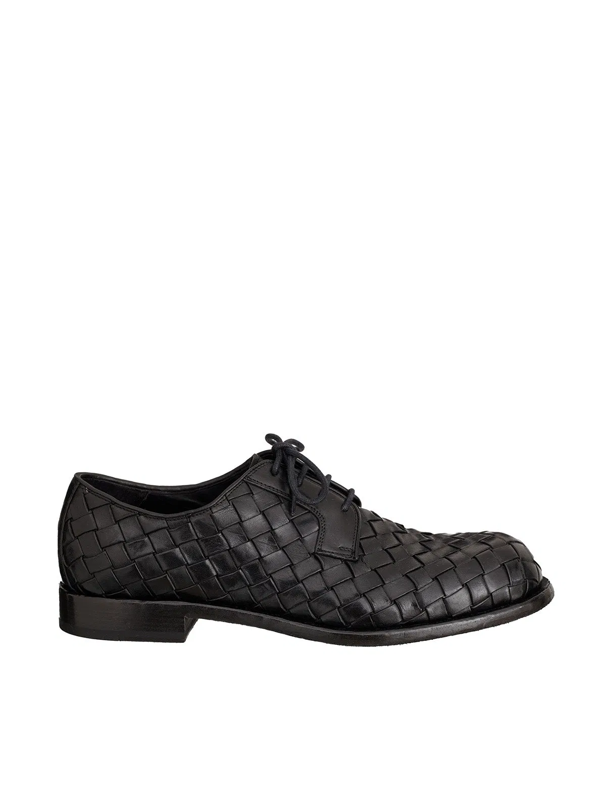 Officine Creative Rugged Woven Leather Shoe
