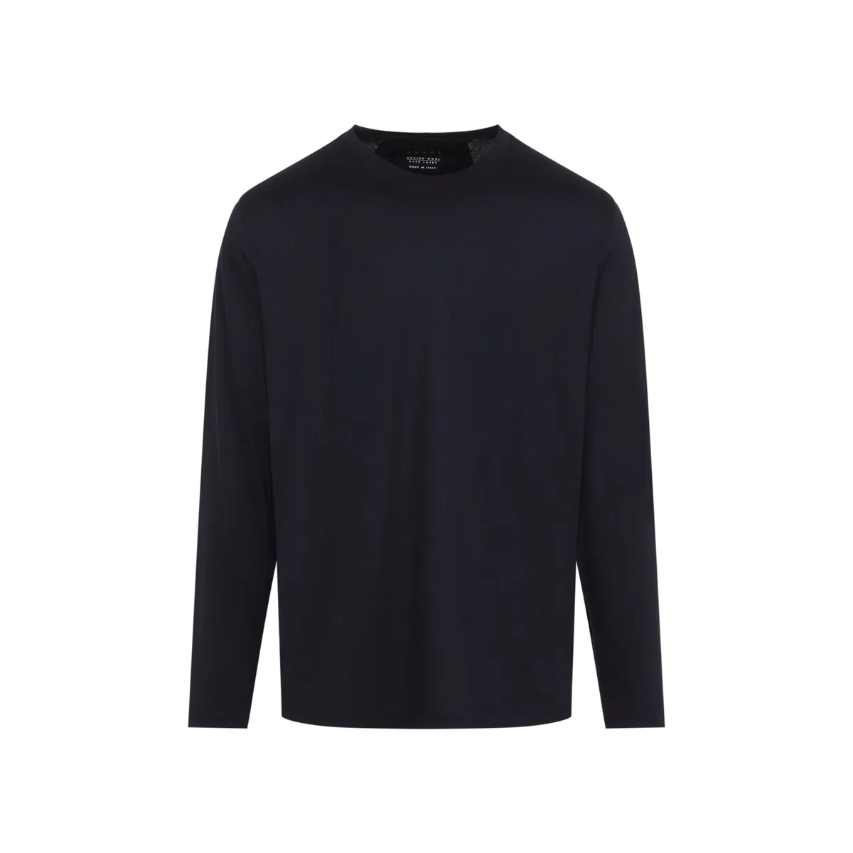 Sease Midnight Blue Wool L/S T-Shirt