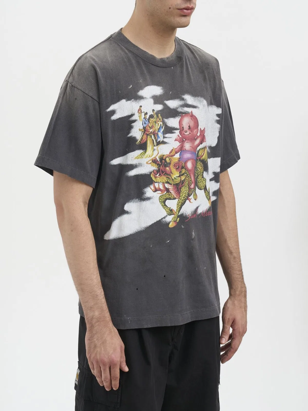 Saint Mxxxxxx T-Shirt Damaged
