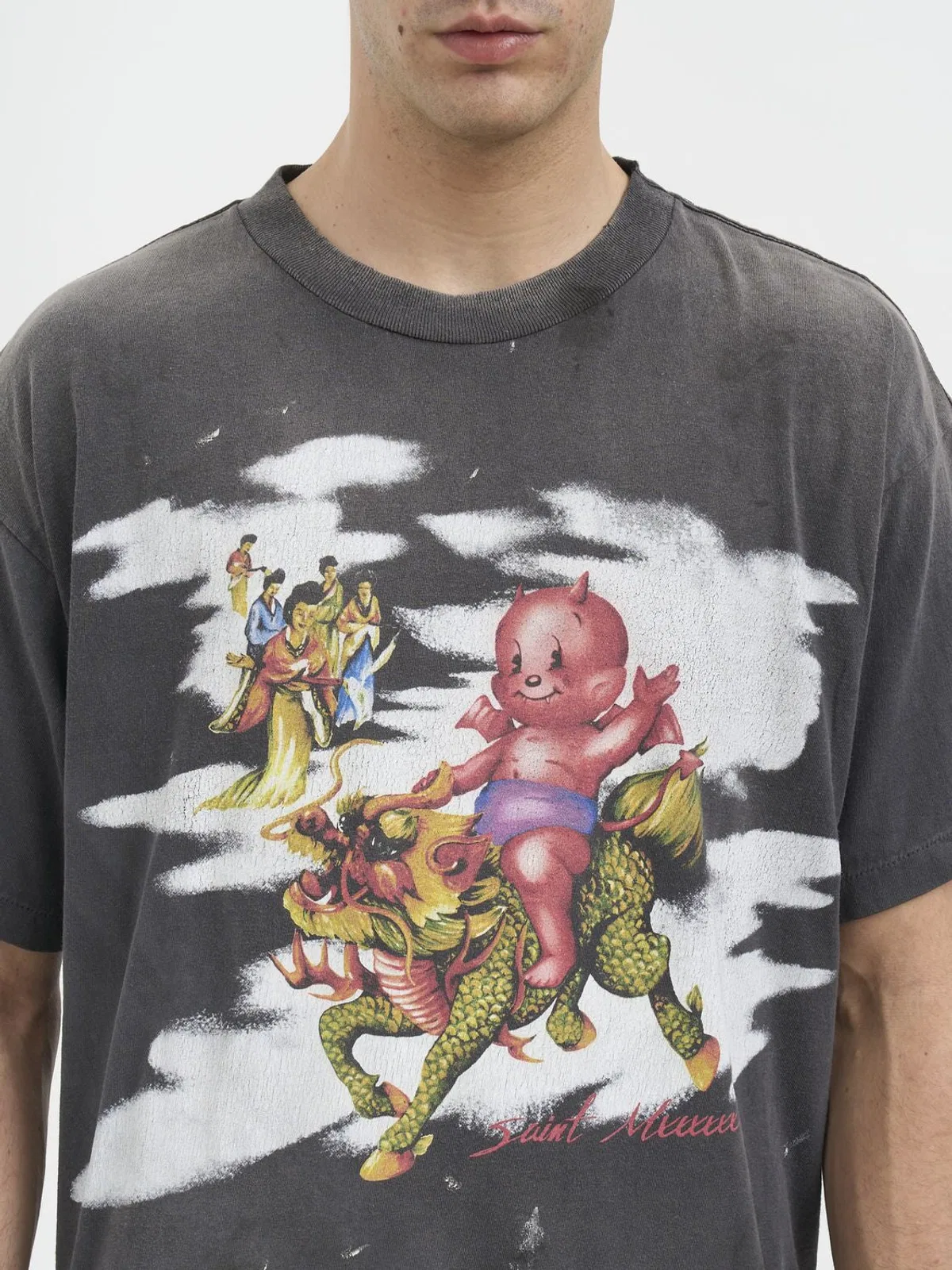 Saint Mxxxxxx T-Shirt Damaged