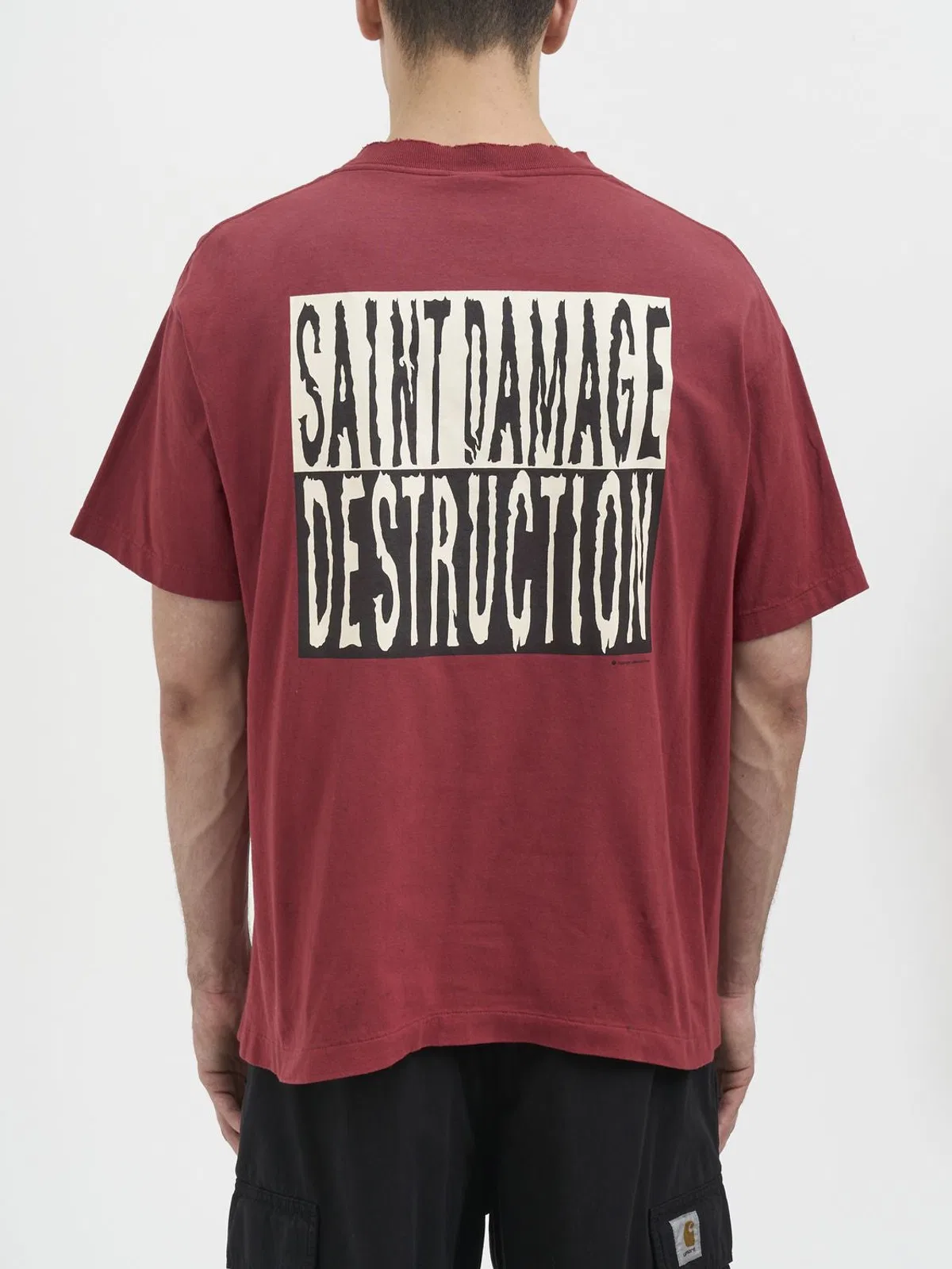Saint Mxxxxxx T-Shirt ? Burgundy