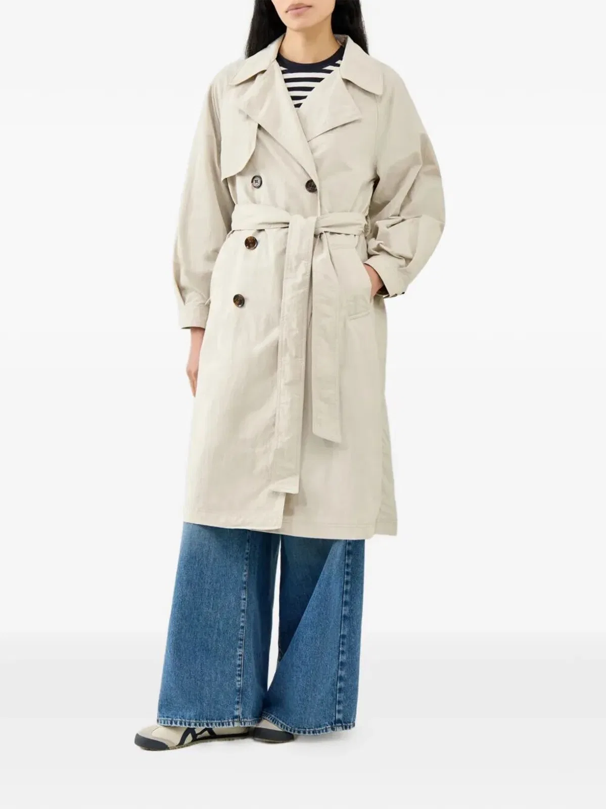 Barbour "Layla" Trench Showerproof Jacket