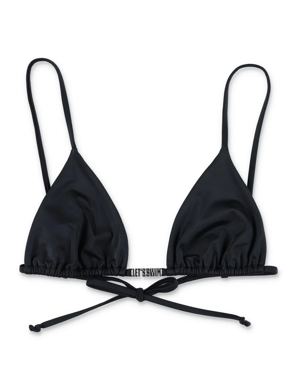 Lets Swim Let’s Swim Triangle Bikini Top With Meta