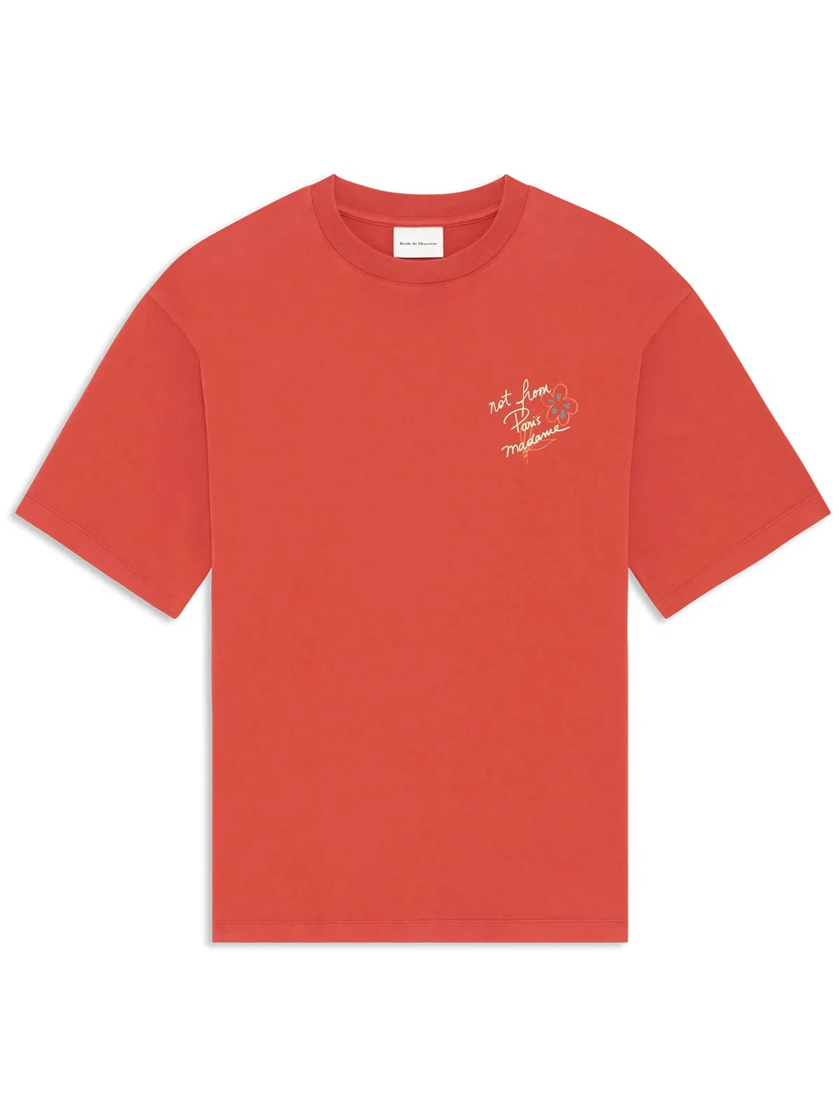 Drôle De Monsieur Esquisse Slogan T-Shirt