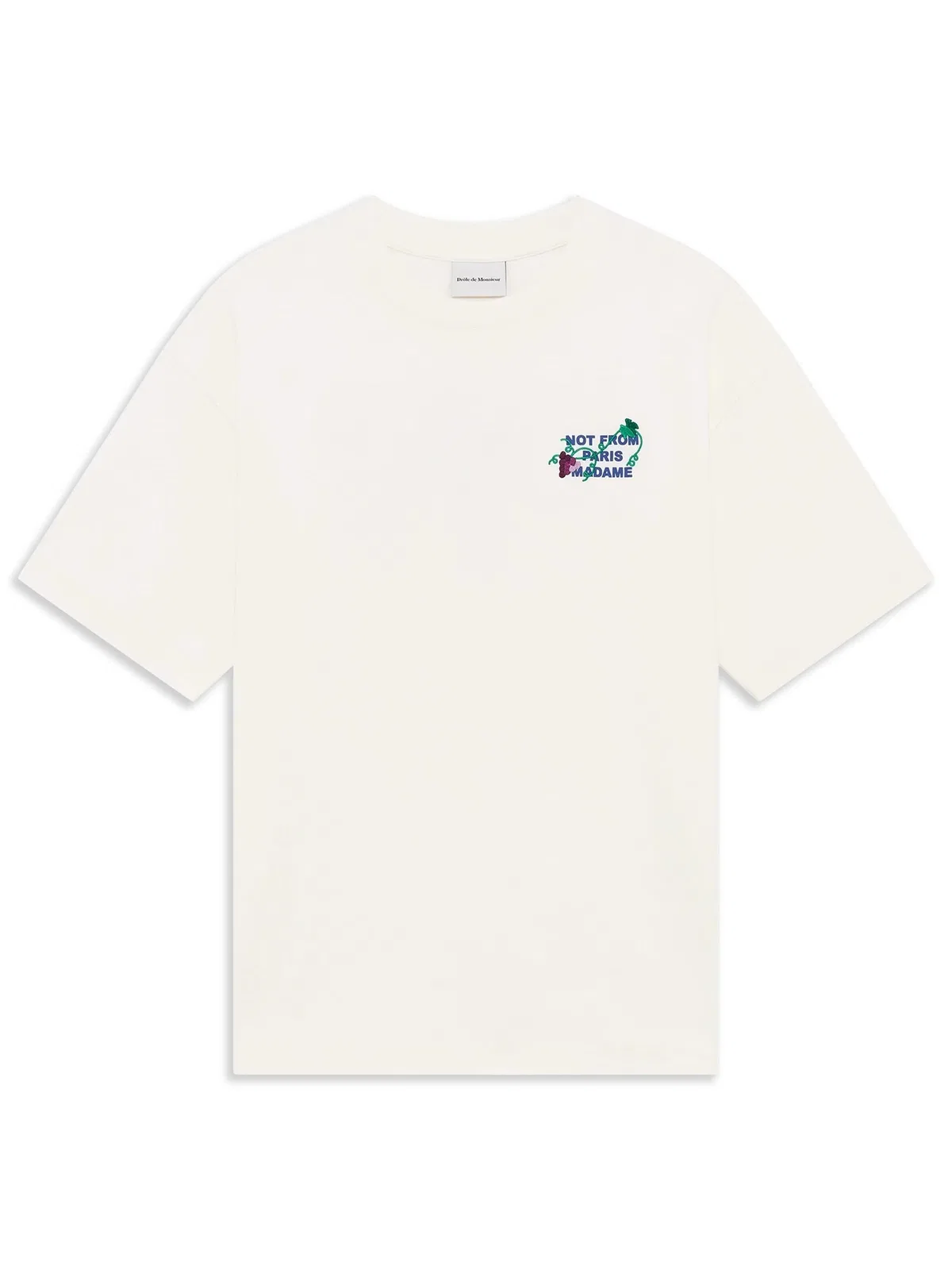 Drôle De Monsieur Vine Slogan T-Shirt