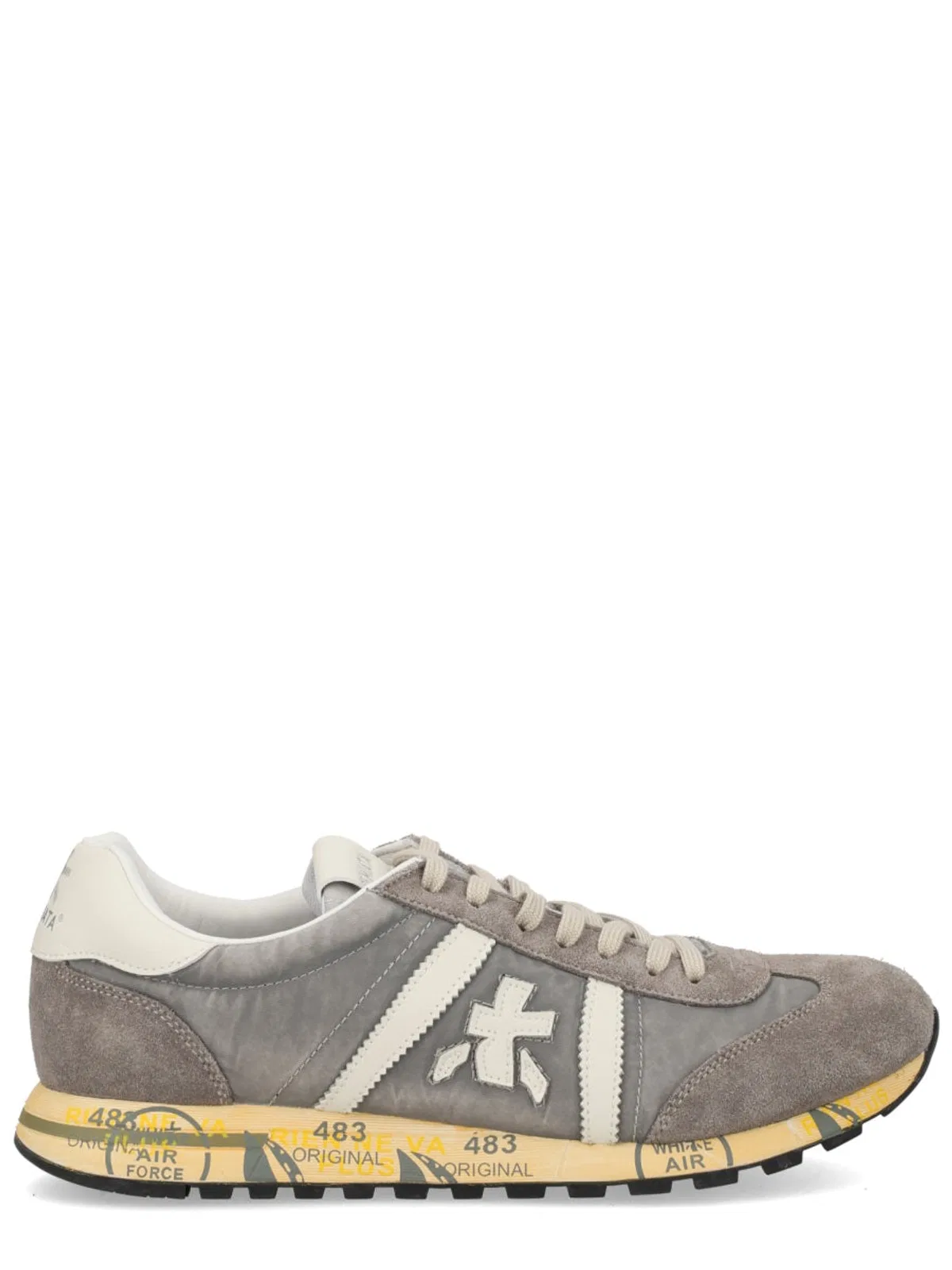 Premiata Sneakers Lucyd 7413 White And Grey