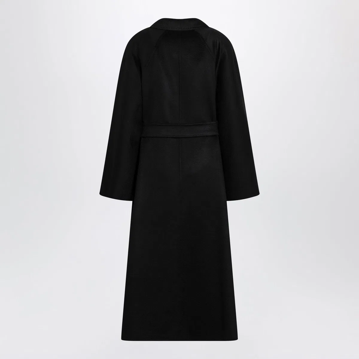 Max Mara Black Ludmilla Icon Coat In Cashmere