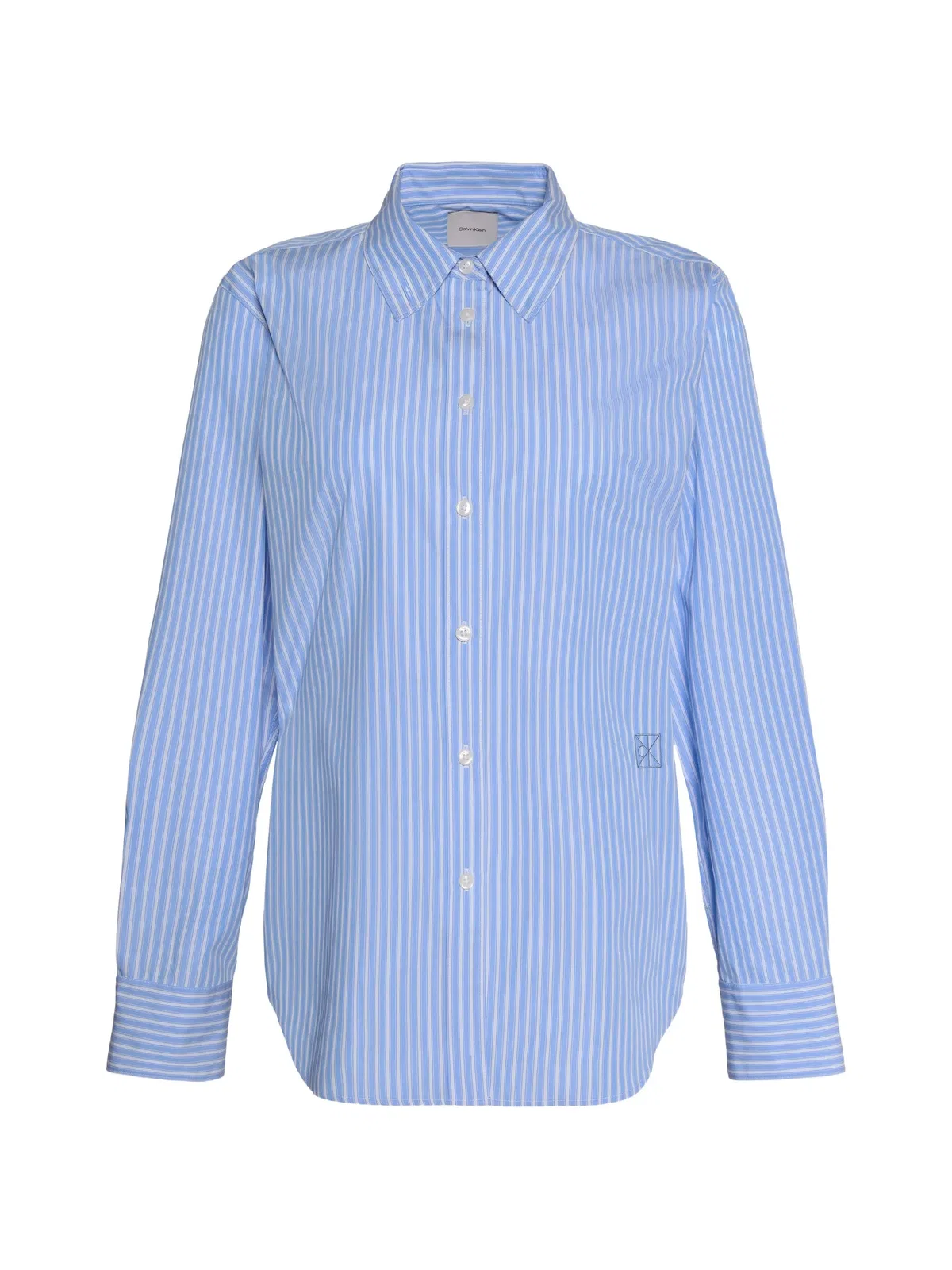Calvin klein Yarndye Cotton Poplin Regular Sh