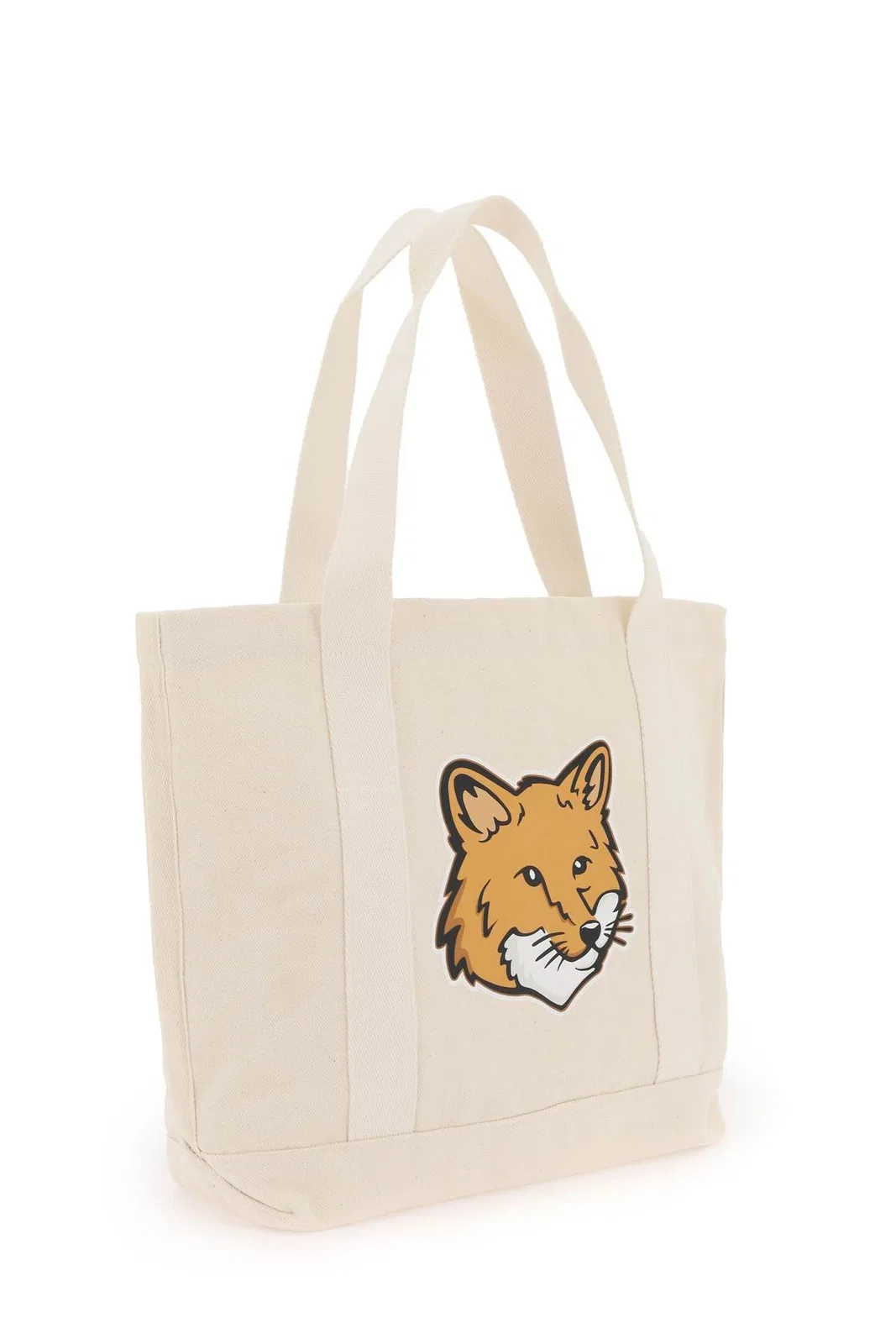 Maison Kitsune Maison Kitsuné Fox Head Print Bag