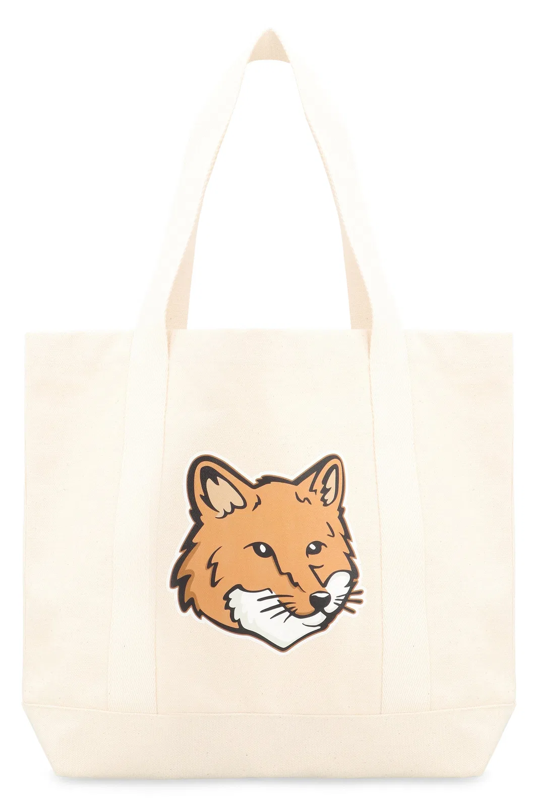 Maison Kitsune Maison Kitsuné Fox Head Print Bag