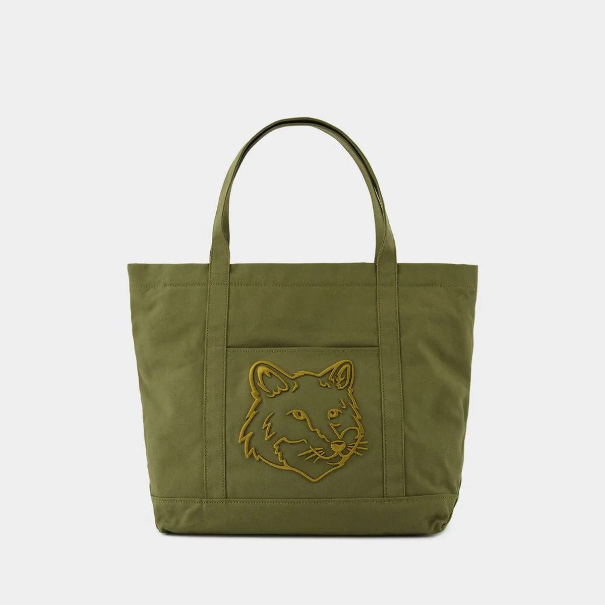 Maison Kitsune Maison Kitsuné Fox Head Large Shopper Ba