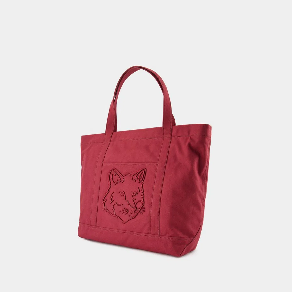 Maison Kitsune Maison Kitsuné Fox Head Large Shopper Ba