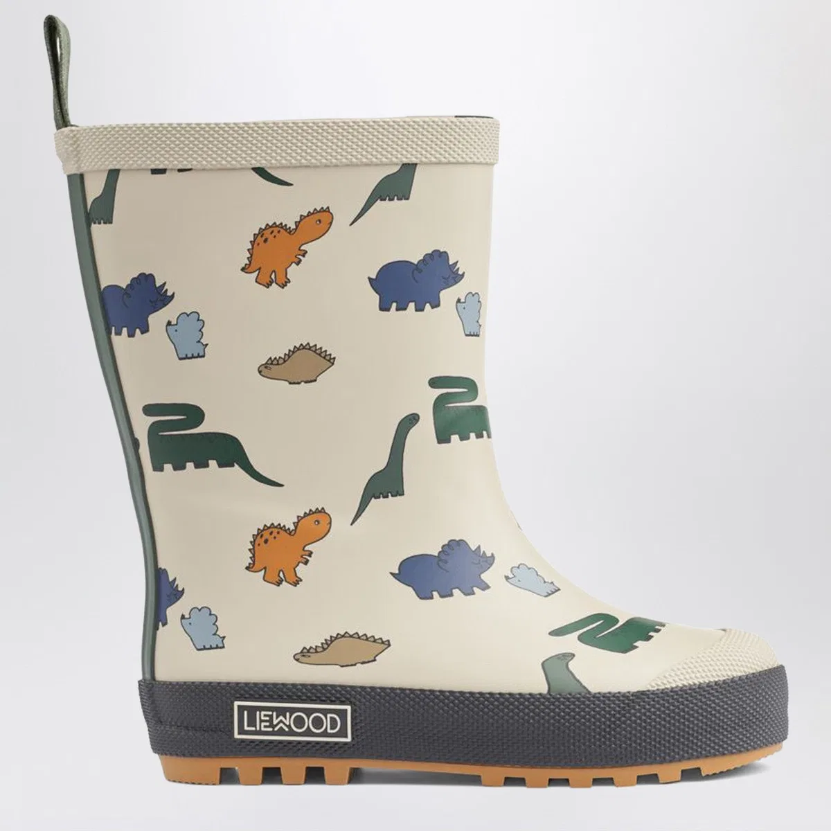 Liewood Mason Thermal Rain Boots Dinosaurs/Mist