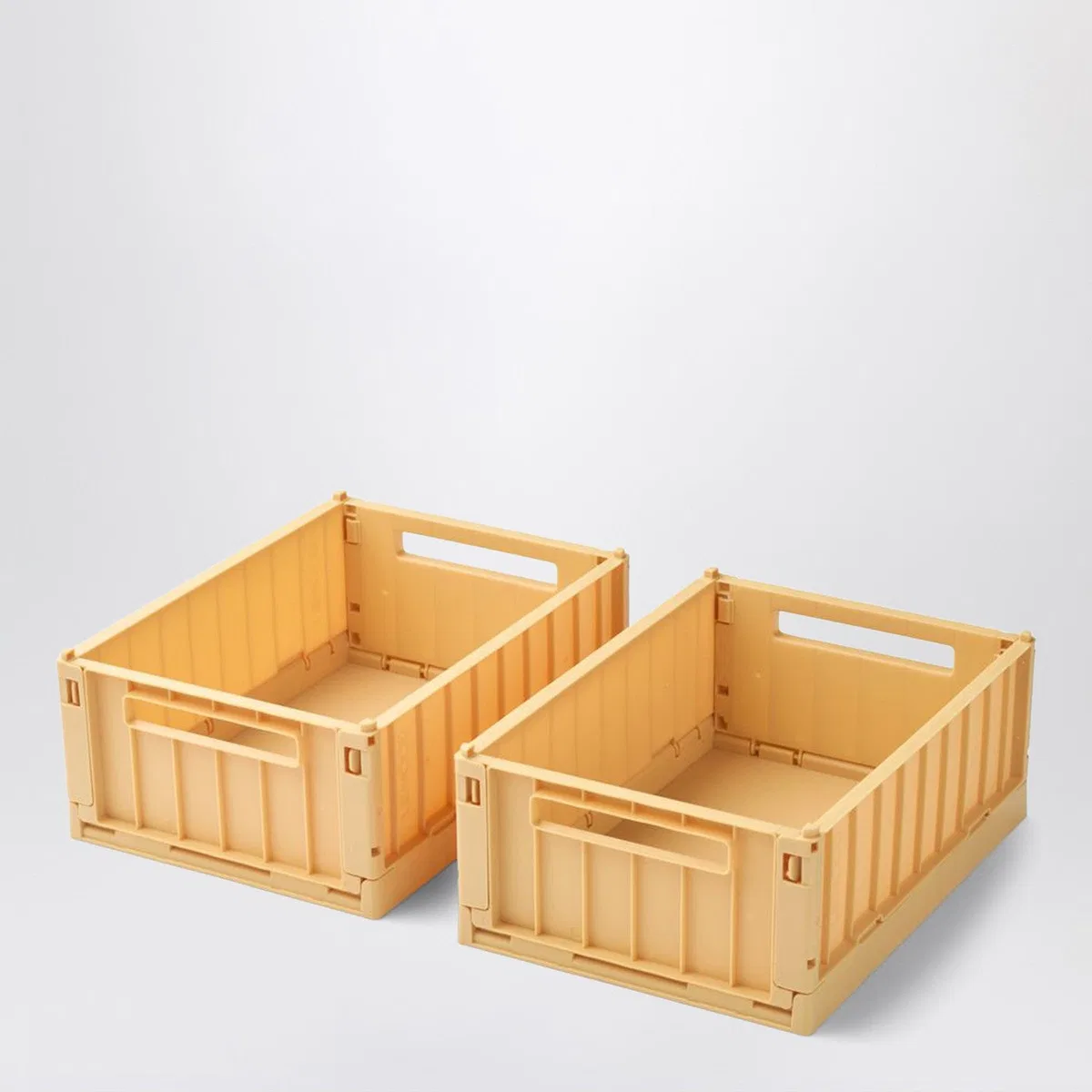 Liewood Set Of Two Yellow Weston Foldable Contai