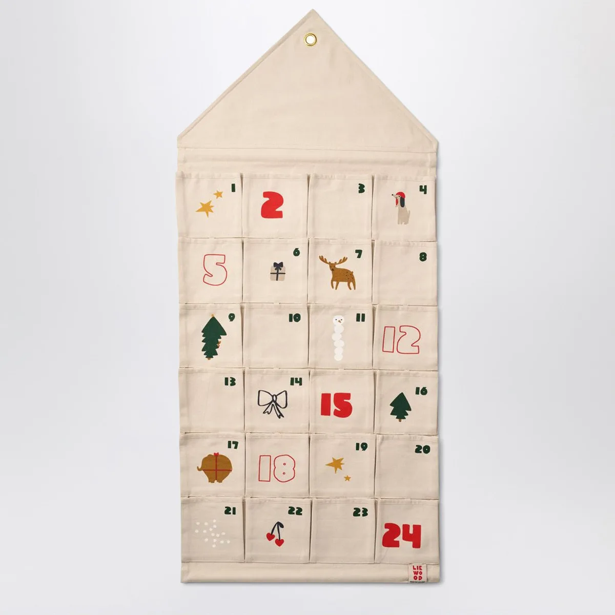 Liewood Santa Fabric Advent Calendar