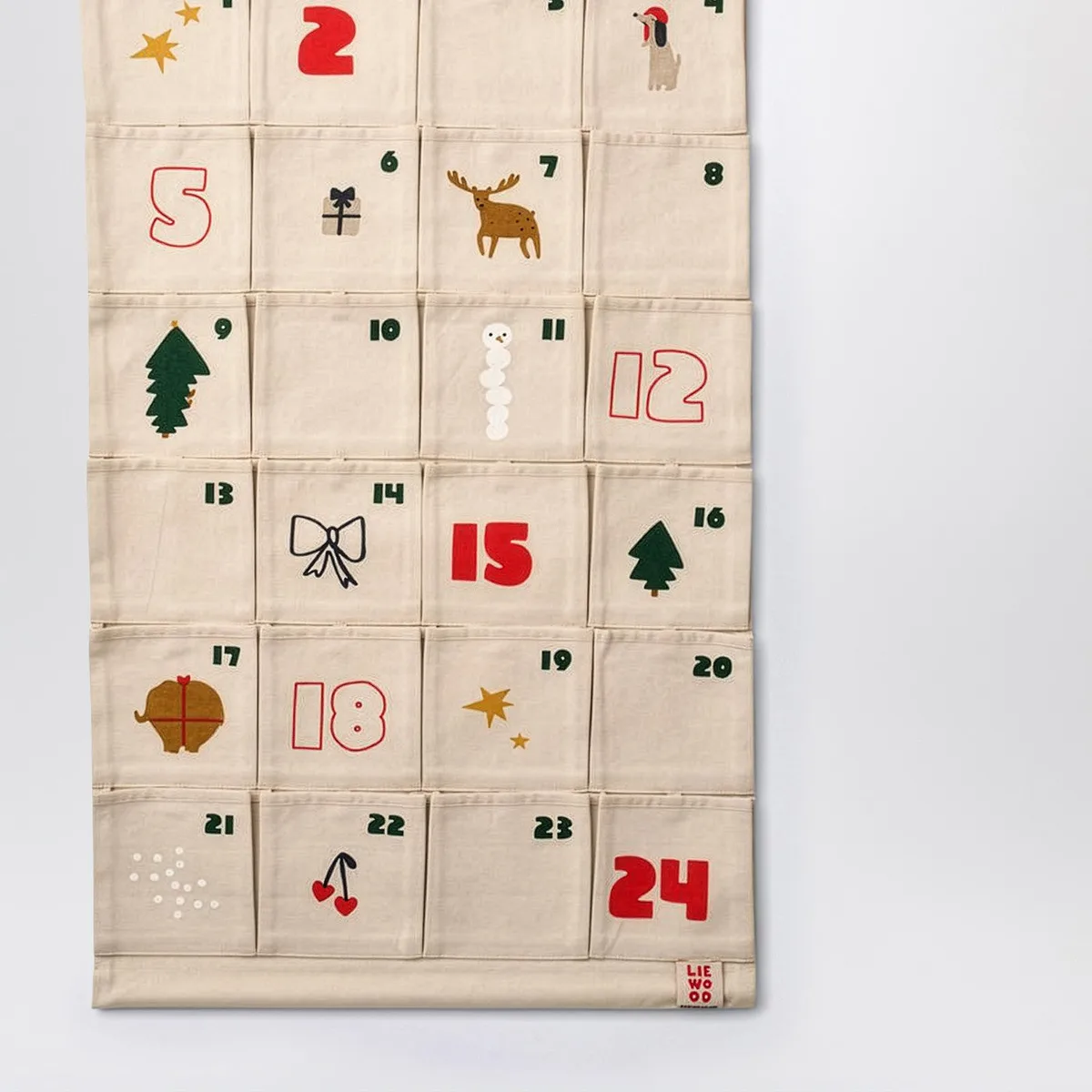 Liewood Santa Fabric Advent Calendar
