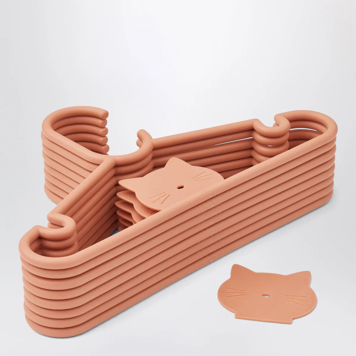 Liewood Pack Of 8 Pink Falton Hangers