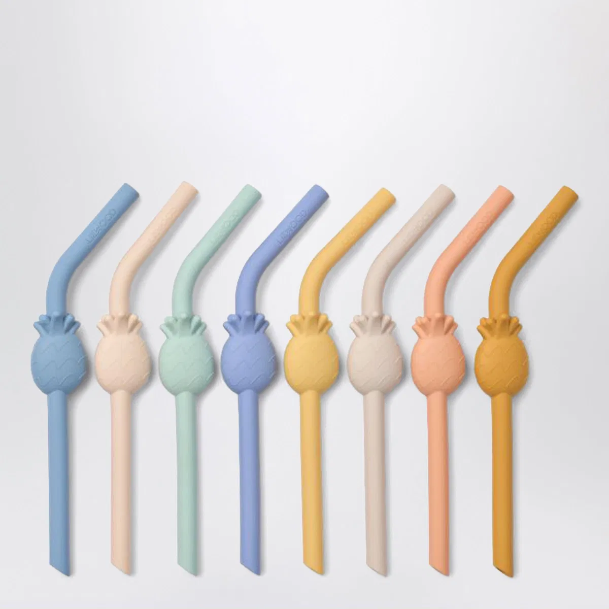 Liewood Pack Of Eight Colored Carlson Straws
