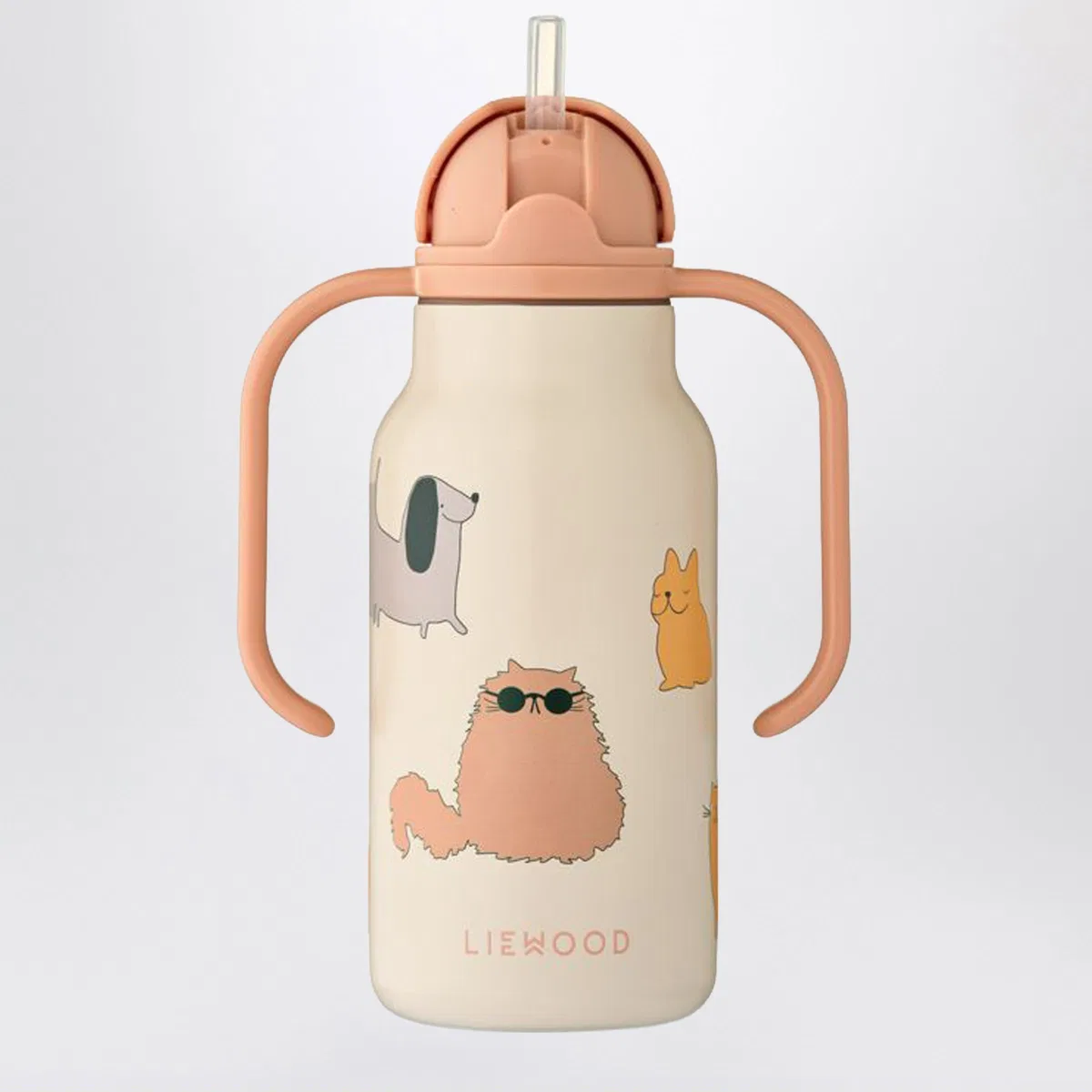 Liewood Stainless Steel Thermal Bottle Cats And 