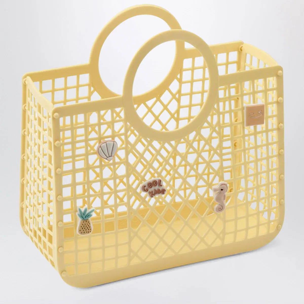 Liewood Samantha Lemon Yellow Basket With Charms