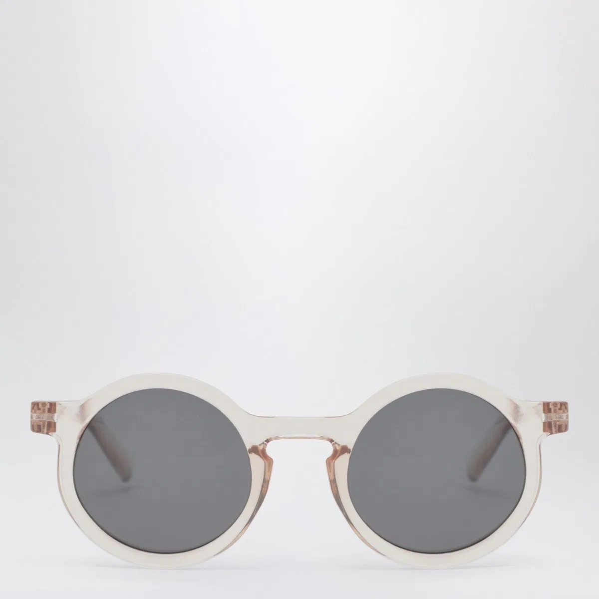 Liewood Pink Transparent Darla Round Sunglasses