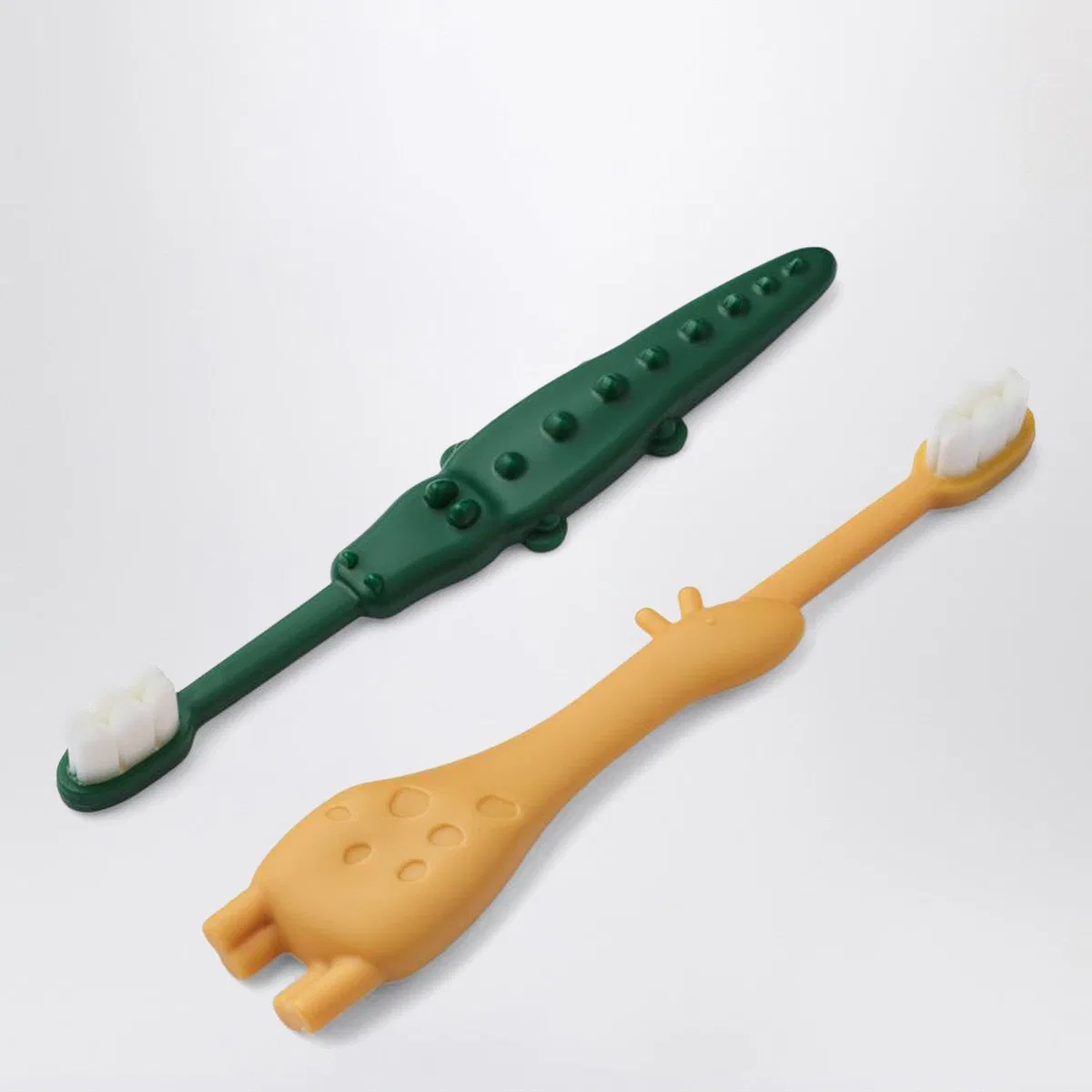 Liewood Set Of Two Fabio Toothbrushes In Yellow/