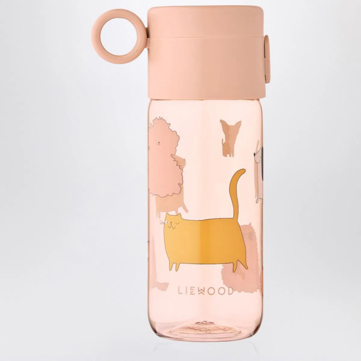 Liewood Clemence Thermal Bottle In Pink/Sand Cat