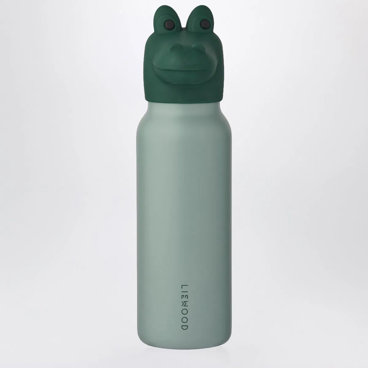 Liewood Falk Green Thermal Bottle With Crocodile