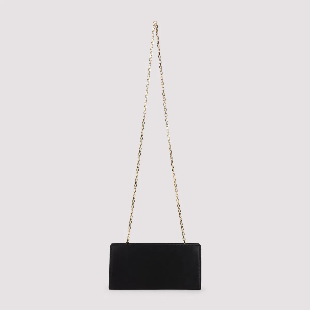 Lanvin Black Invitation Evening Small Black Sil