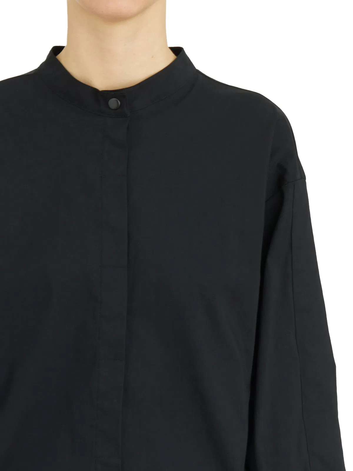 Thom Krom High Neck Cotton Shirt