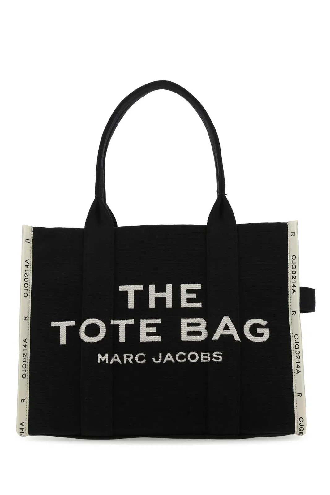 Marc jacobs Black Canvas The Tote Shopping Bag