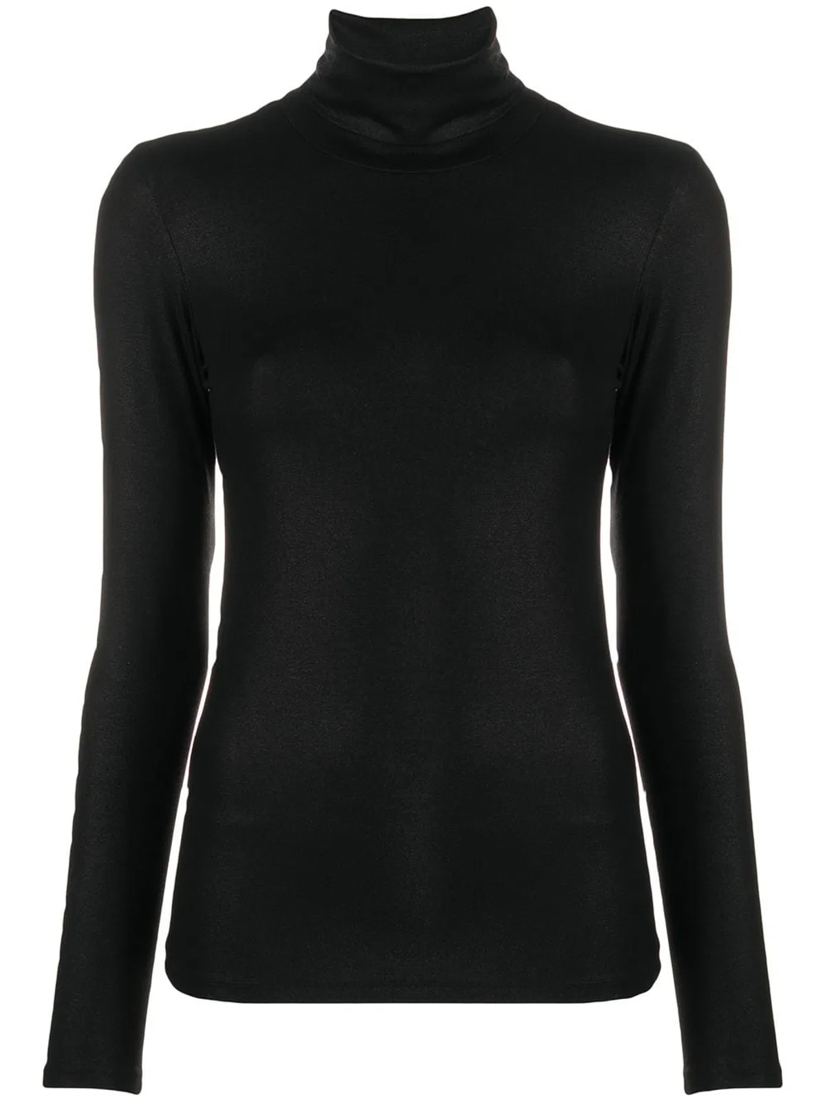 Majestic Lurex High-Neck Sweater