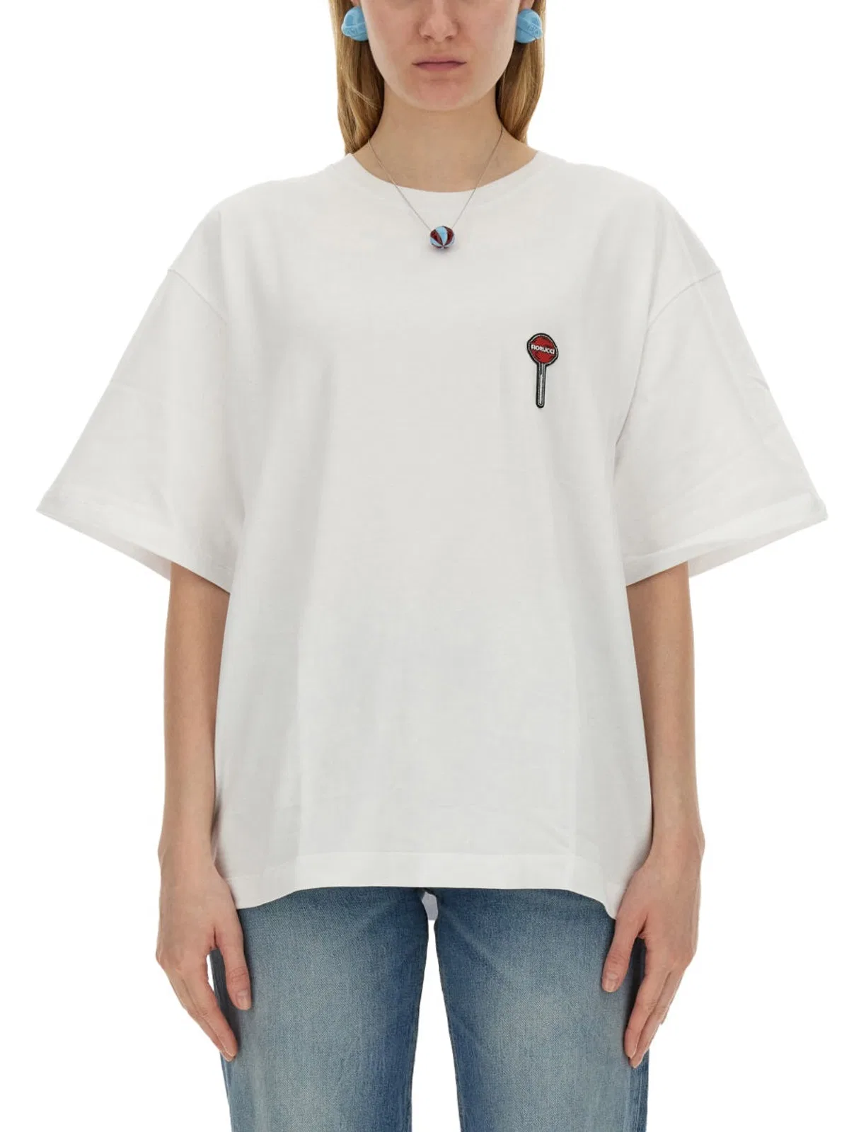 Fiorucci Lollipop Print T-Shirt