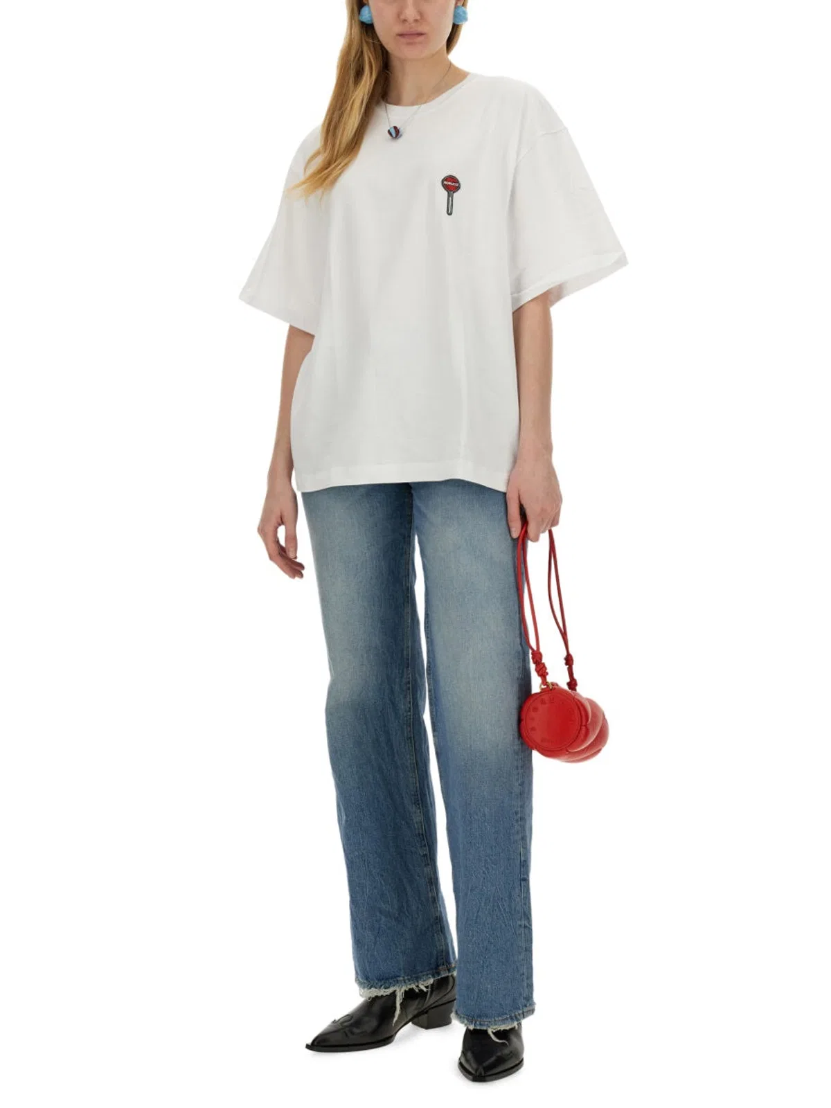 Fiorucci Lollipop Print T-Shirt