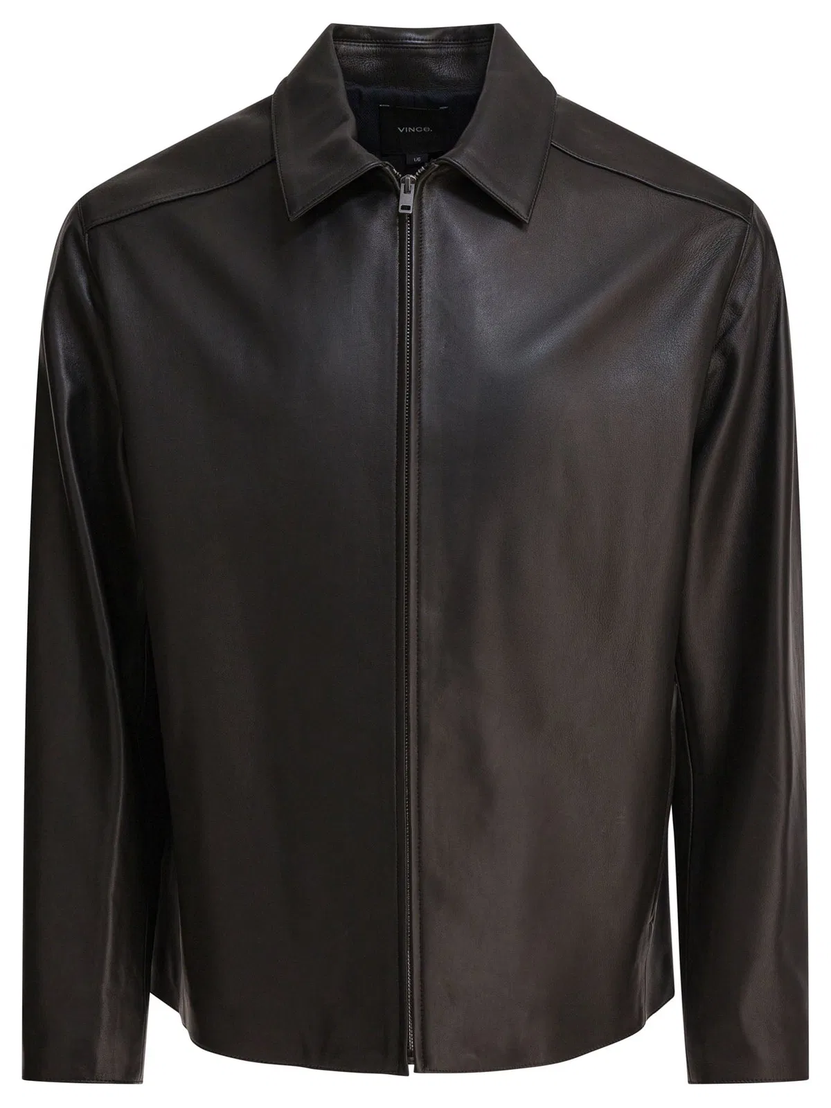Vince Black Lamb Skin Jacket