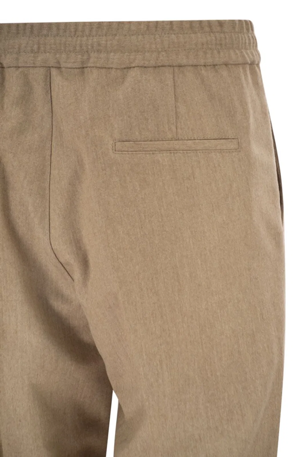 Brunello Cucinelli Tailored Jogger Trousers In Virgin Wool