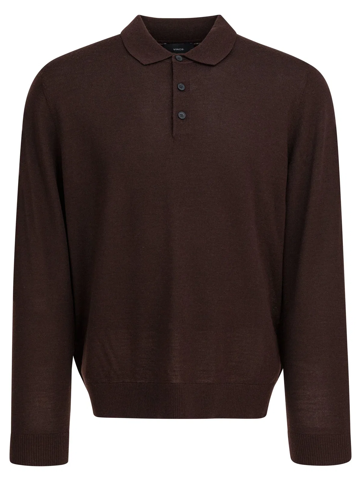 Vince Merino Wool Polo Shirt