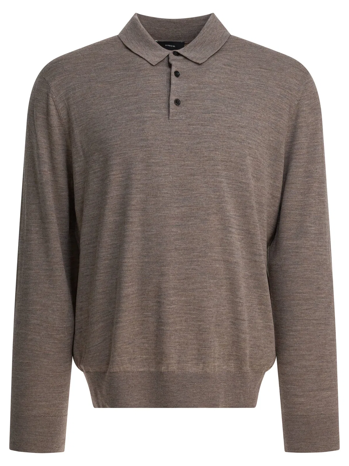 Vince Wool And Cashmere Polo Shirt