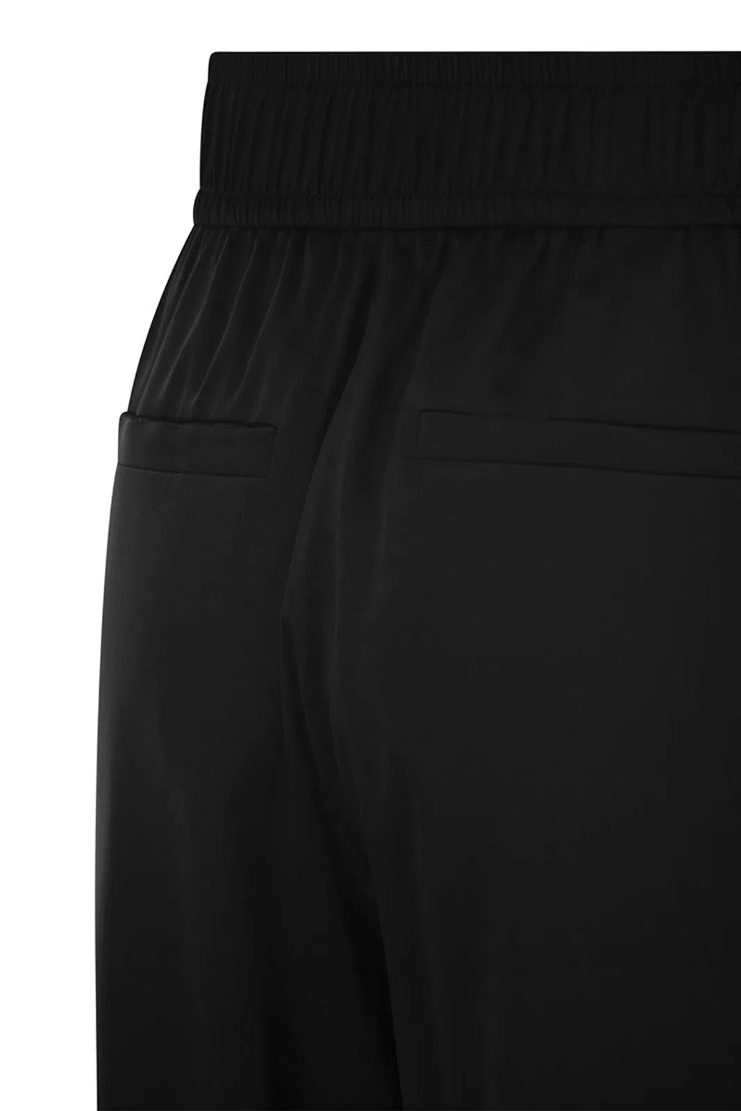 Brunello Cucinelli Track Trousers In Stretch Silk Satin