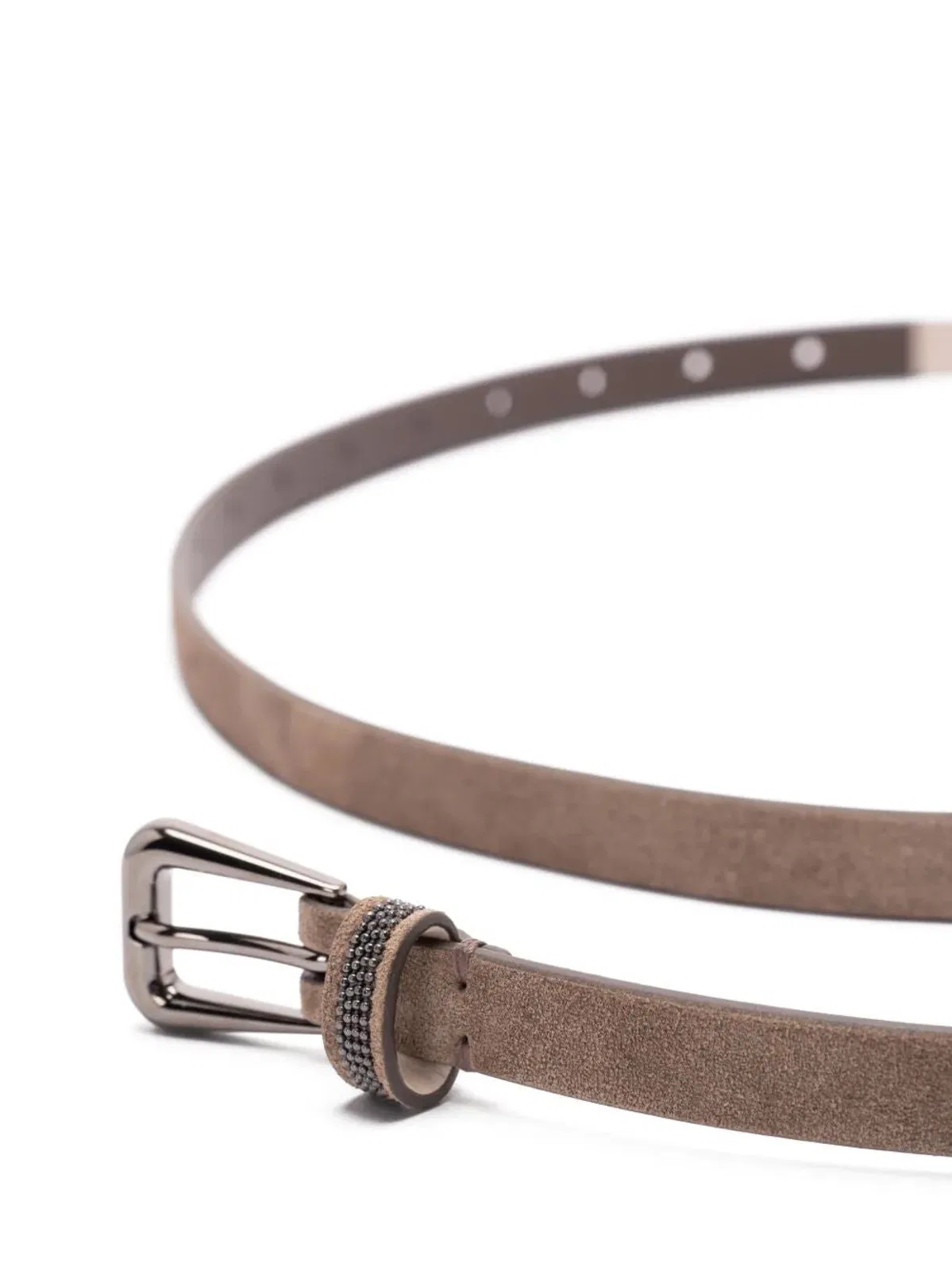 Brunello Cucinelli Calfskin Leather Belt
