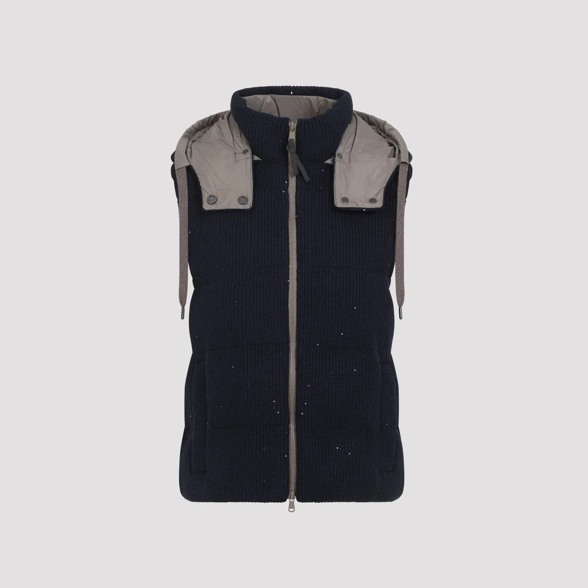 Brunello Cucinelli Abisso Cotton Gilet