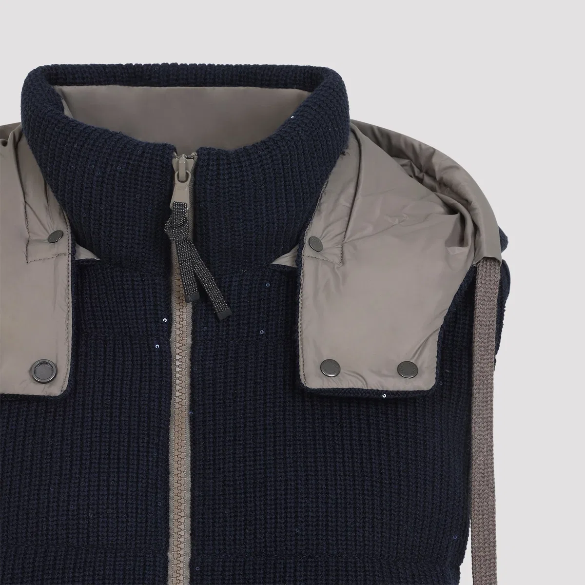 Brunello Cucinelli Abisso Cotton Gilet